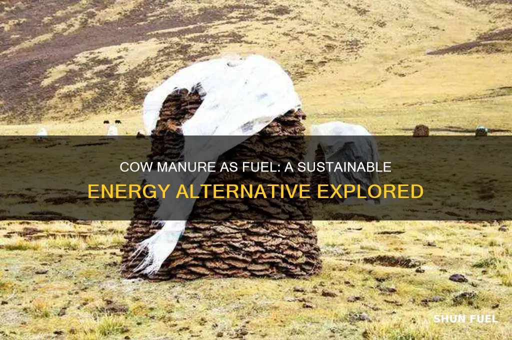 can you use cow manure as fuel