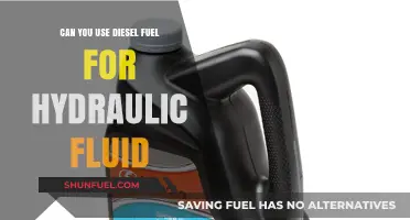 Is Diesel Fuel a Viable Hydraulic Fluid Substitute?