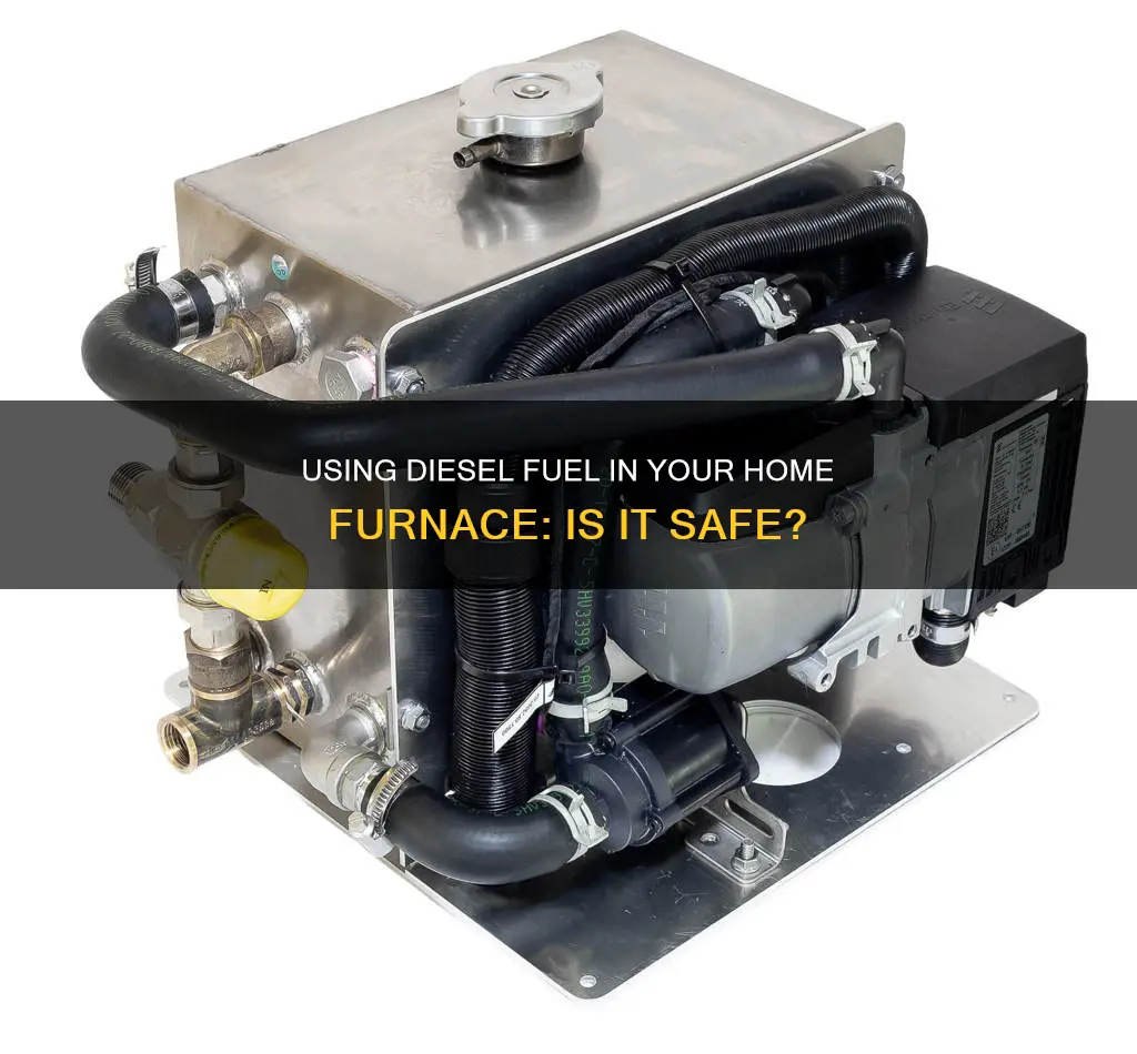 can you use diesel fuel in a home furnace