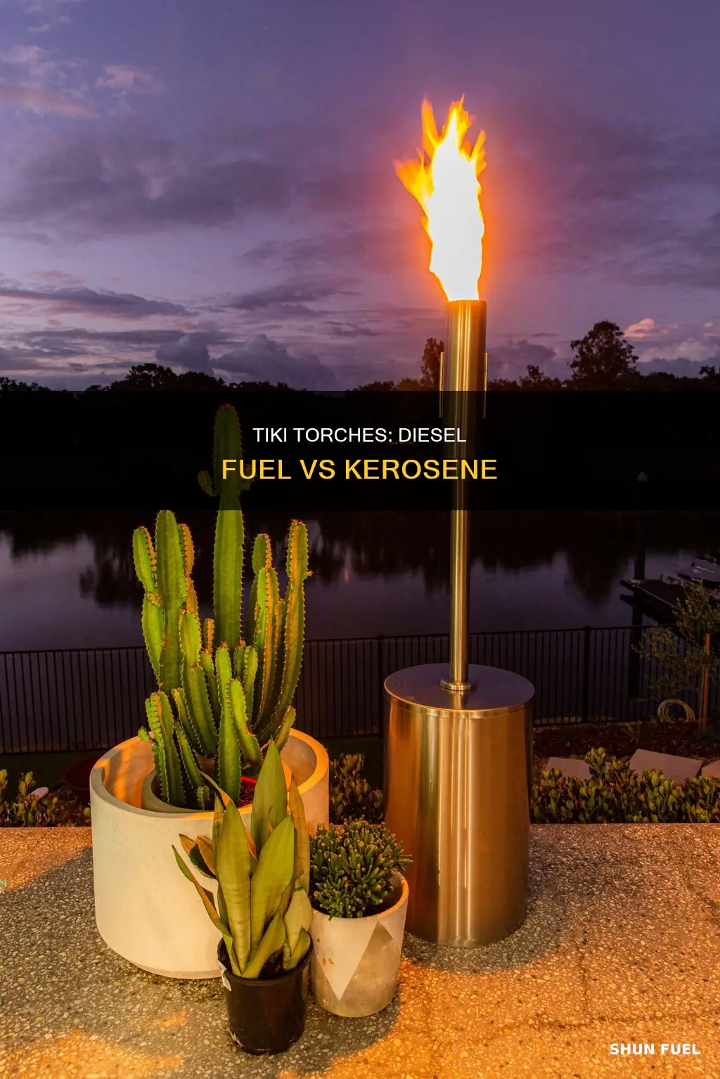 can you use diesel fuel in a tiki torch