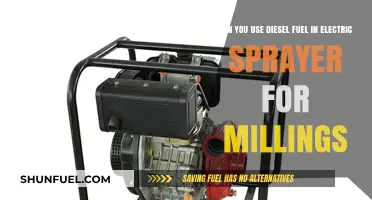 Using Diesel Fuel in Electric Sprayers for Millings: Is It Safe?