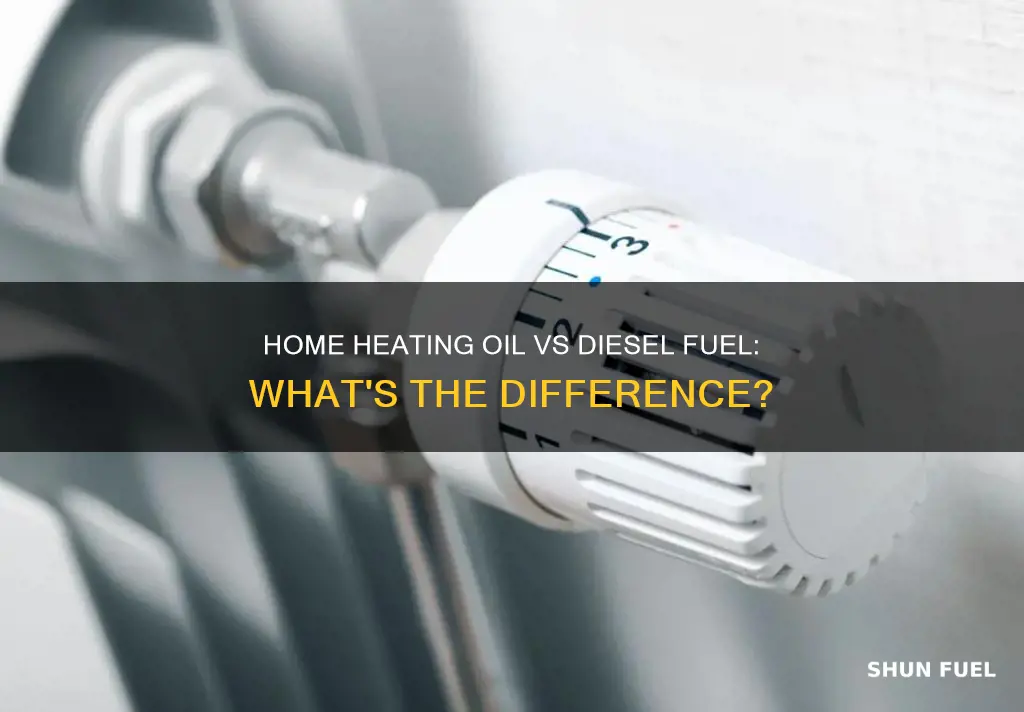 can you use diesel fuel instead of home heating oil