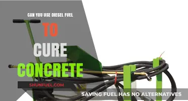How Diesel Fuel Can Cure Concrete