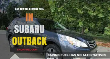 Ethanol Fuel Compatibility with Subaru Outback: What You Need to Know