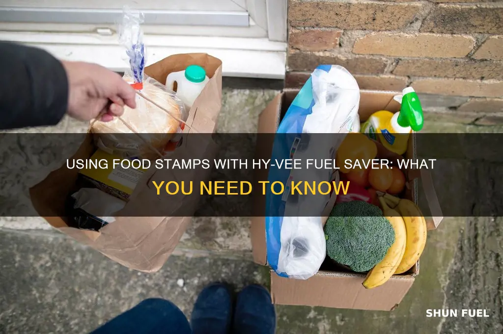 can you use food stamps with hyvee fuel saver