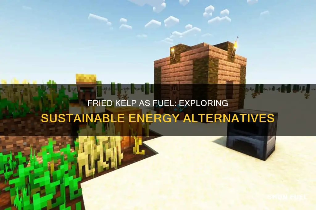 can you use fried kelp as fuel