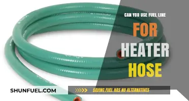 Using Fuel Line as Heater Hose: Risks and Alternatives Explained