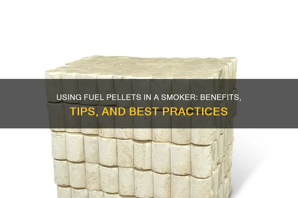 can you use fuel pellets in a smoker