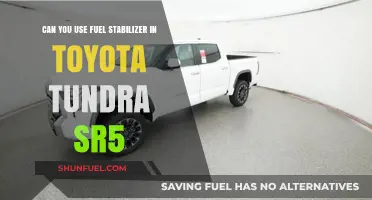 Using Fuel Stabilizer in Toyota Tundra SR5: Benefits and Tips