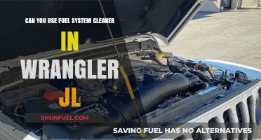 Fuel System Cleaner in Wrangler JL: Safe and Effective?