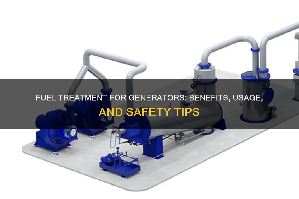 can you use fuel treatment on a generator