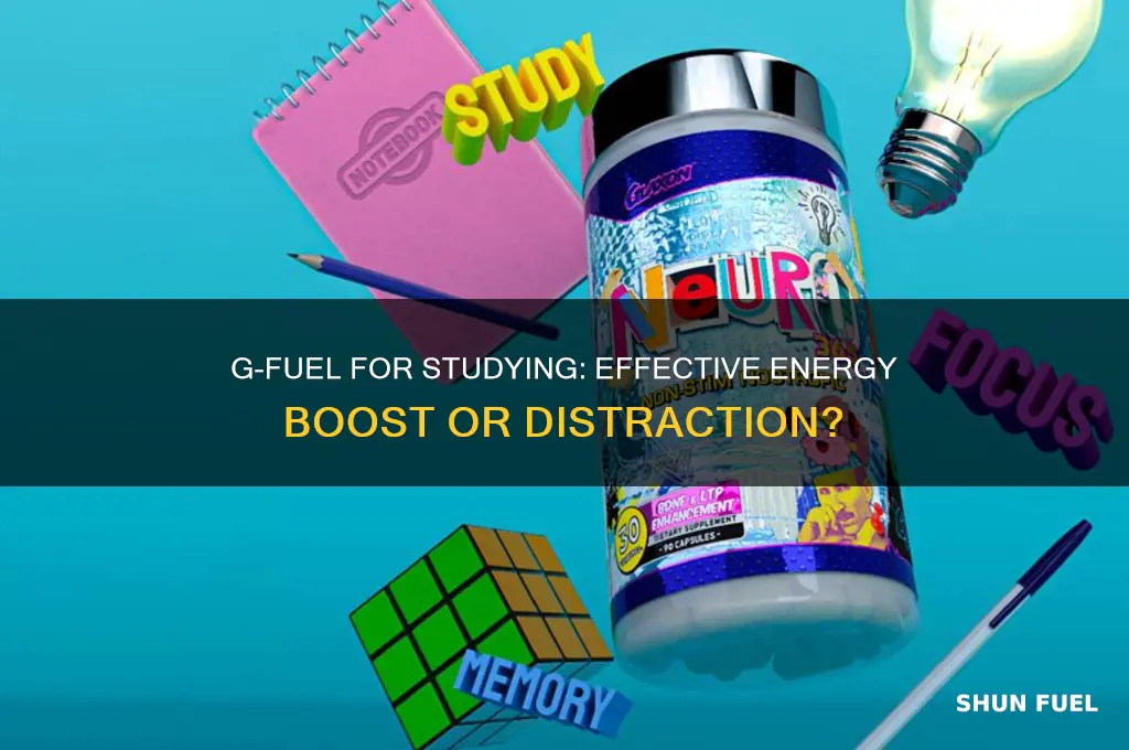 can you use g-fuel for studying
