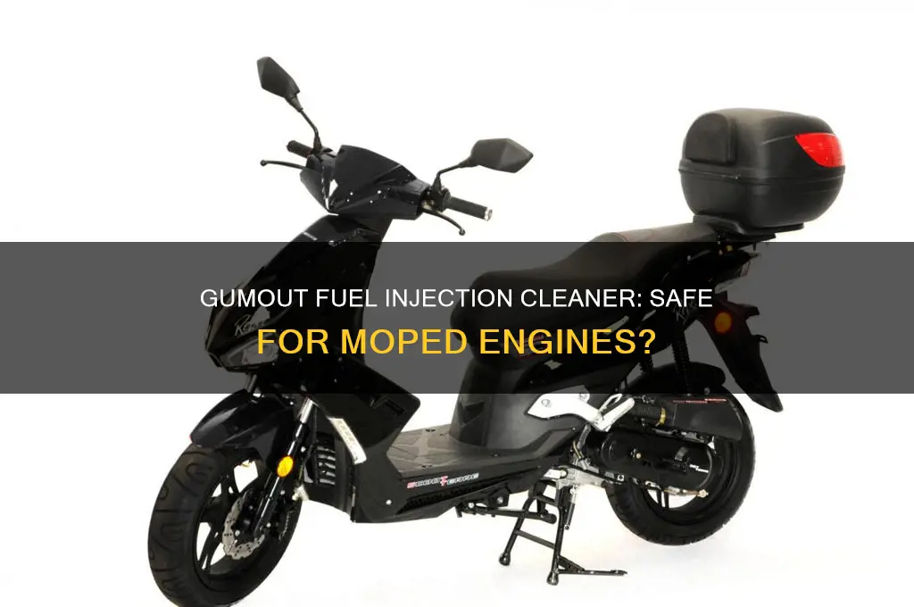 can you use gumout fuel injection cleaner for a moped