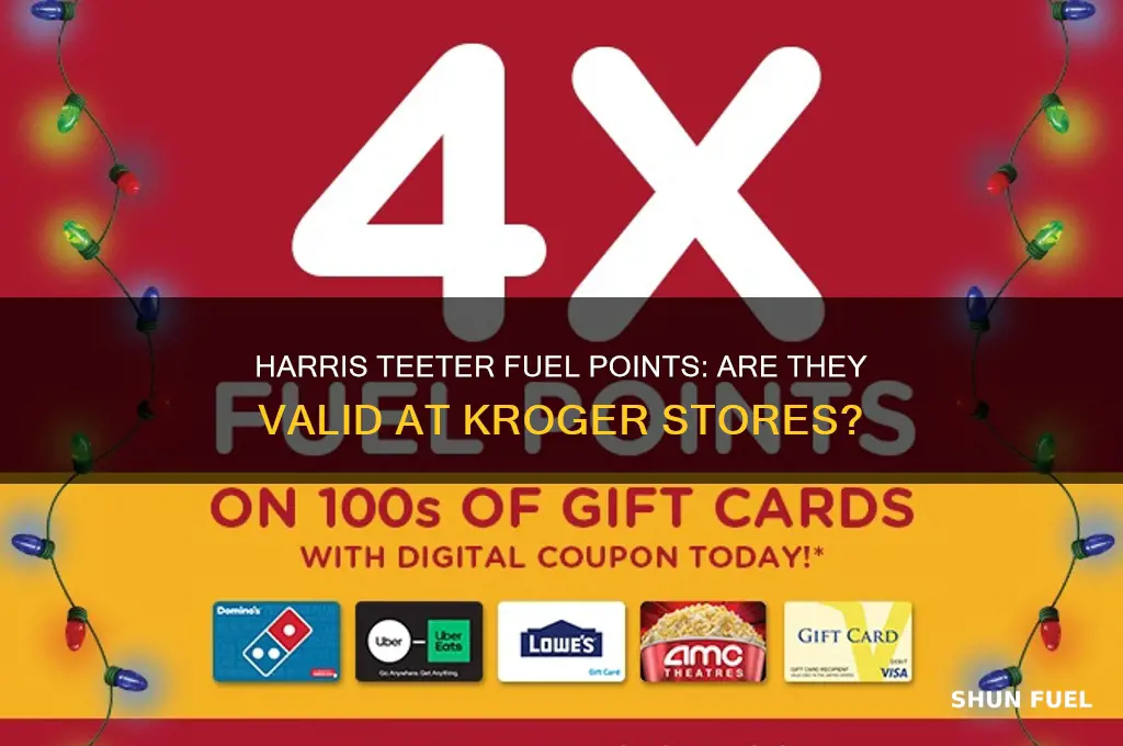 can you use harris teeter fuel points at kroger