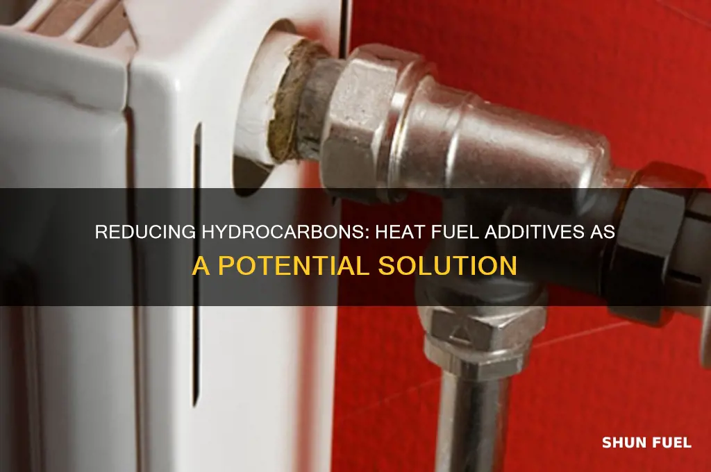 can you use heat fuel additive to reduce hydrocarbons