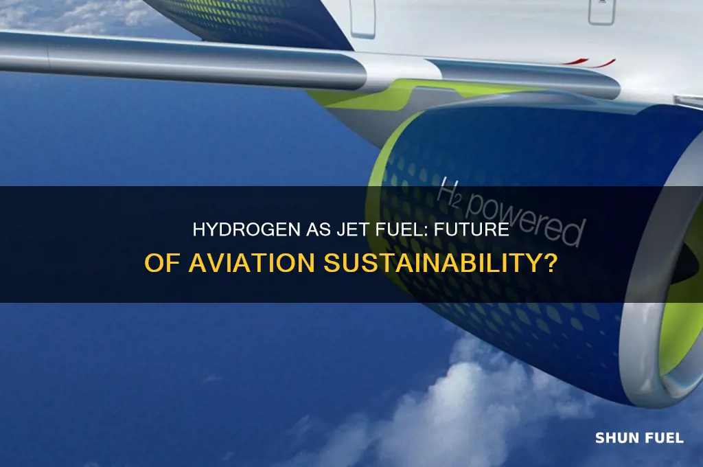 can you use hydrogen as jet fuel