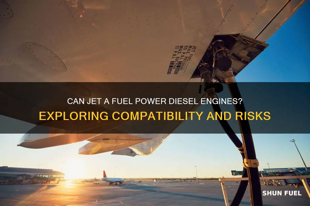 can you use jet a fuel in a diesel engine