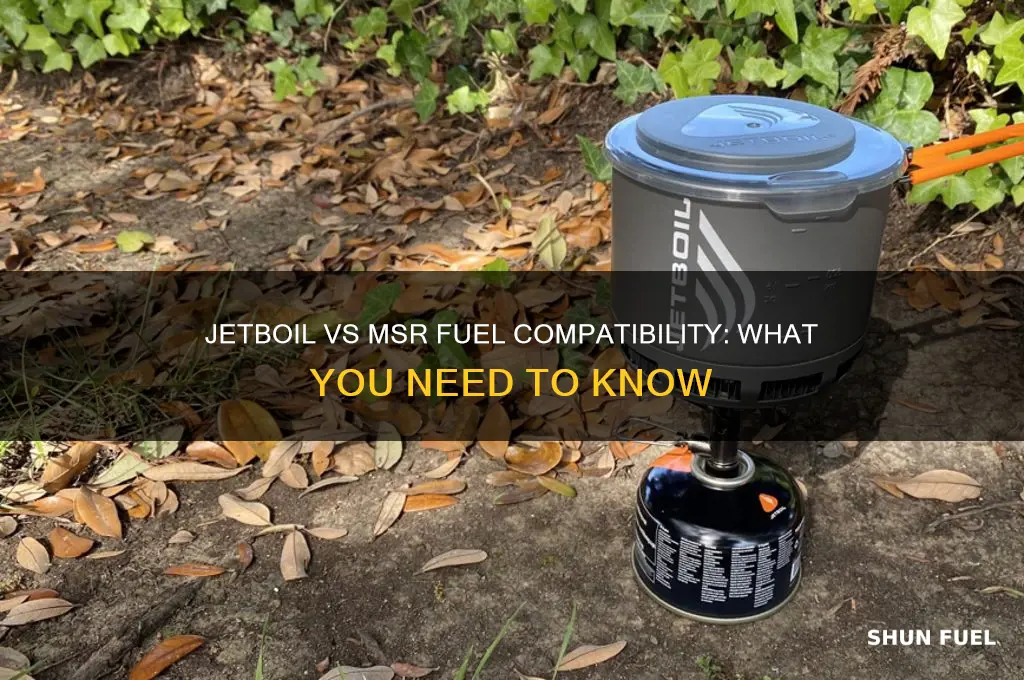 can you use jetboil fuel with msr