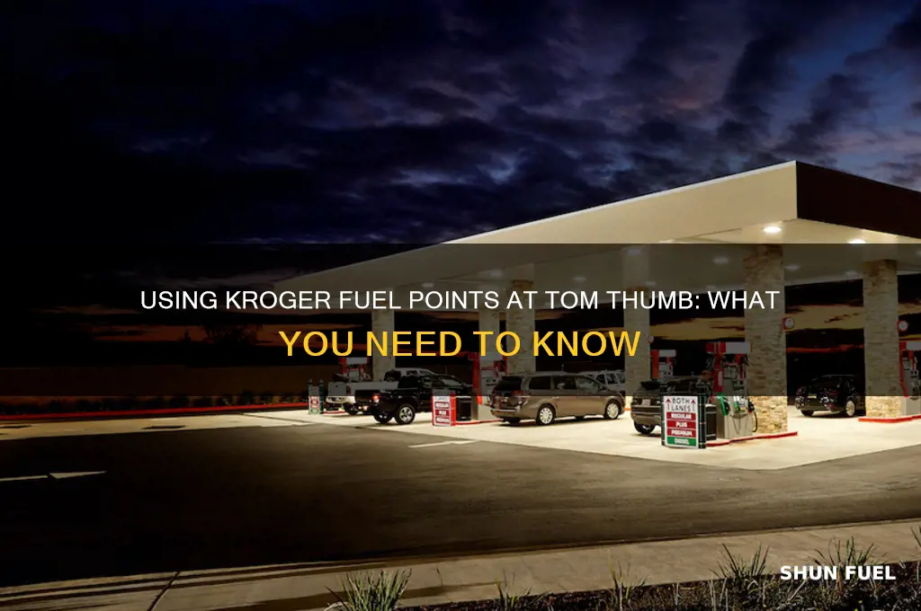 can you use kroger fuel points at tom thumb