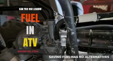 Using Leaded Fuel in ATVs: Risks, Compatibility, and Alternatives