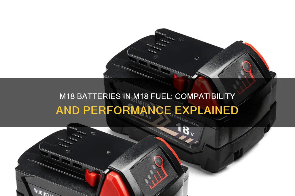 can you use m18 batteries in m18 fuel