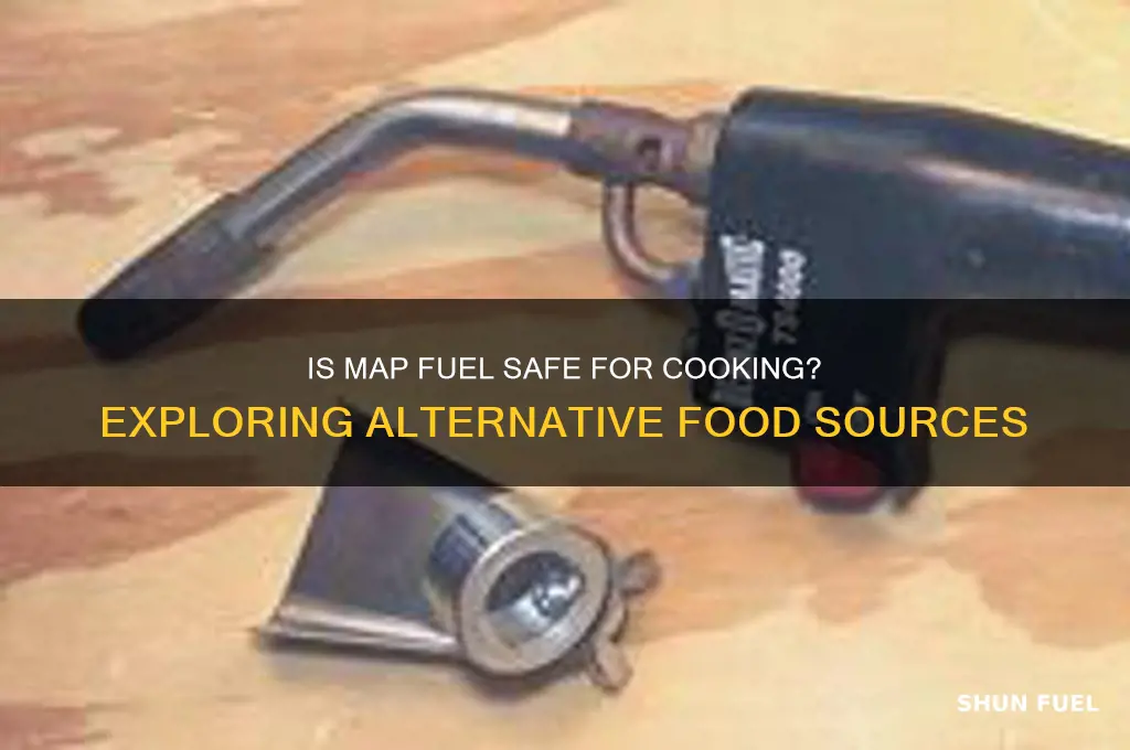 can you use map fuel for food