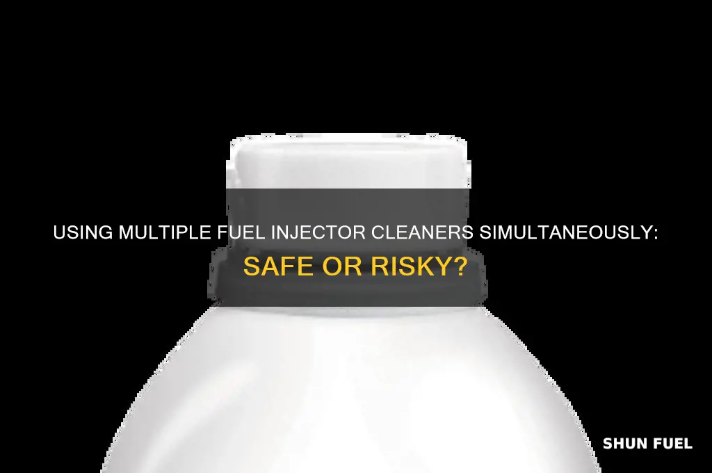 can you use multiple fuel injector cleaners at a time