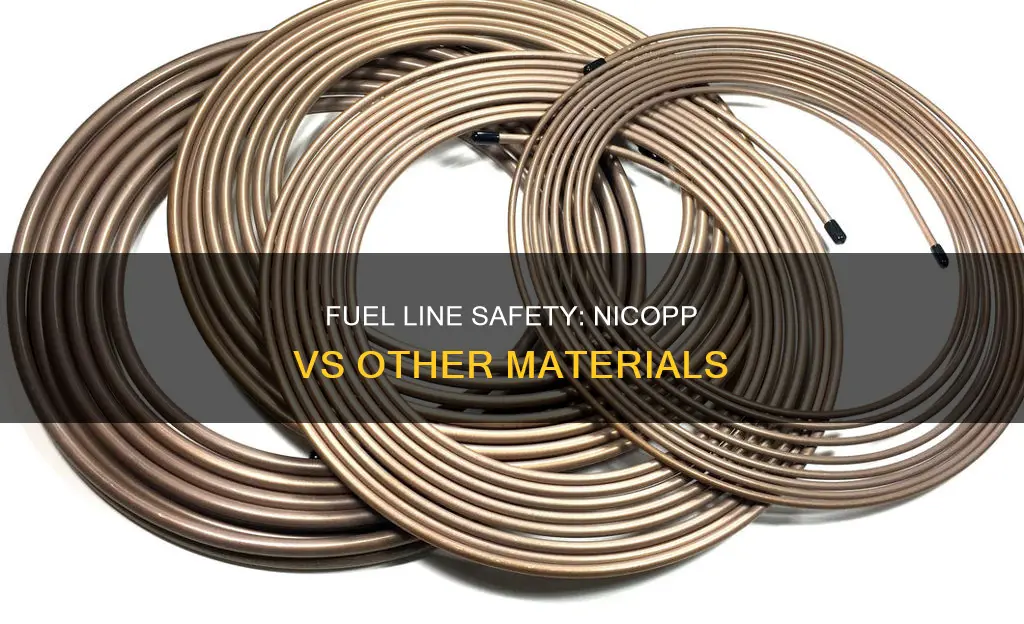 can you use nicopp lines for fuel