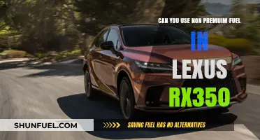 Using Non-Premium Fuel in Lexus RX350: Pros, Cons, and Risks