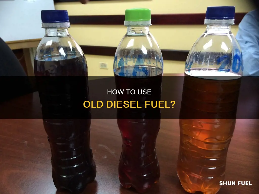 can you use old diesel fuel