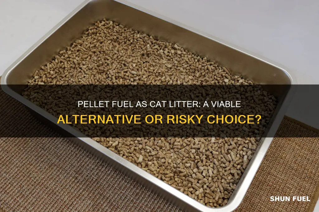 can you use pellet fuel for cat litter