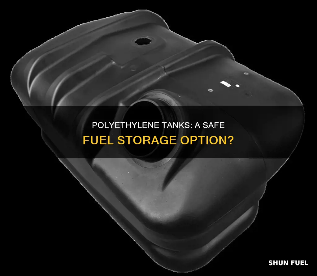 can you use polyethylene tank for fuel tank