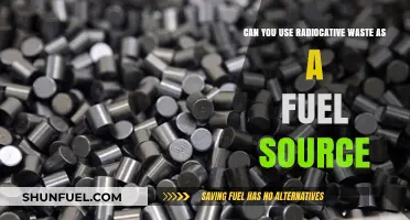 Exploring Radioactive Waste as a Potential Alternative Fuel Source