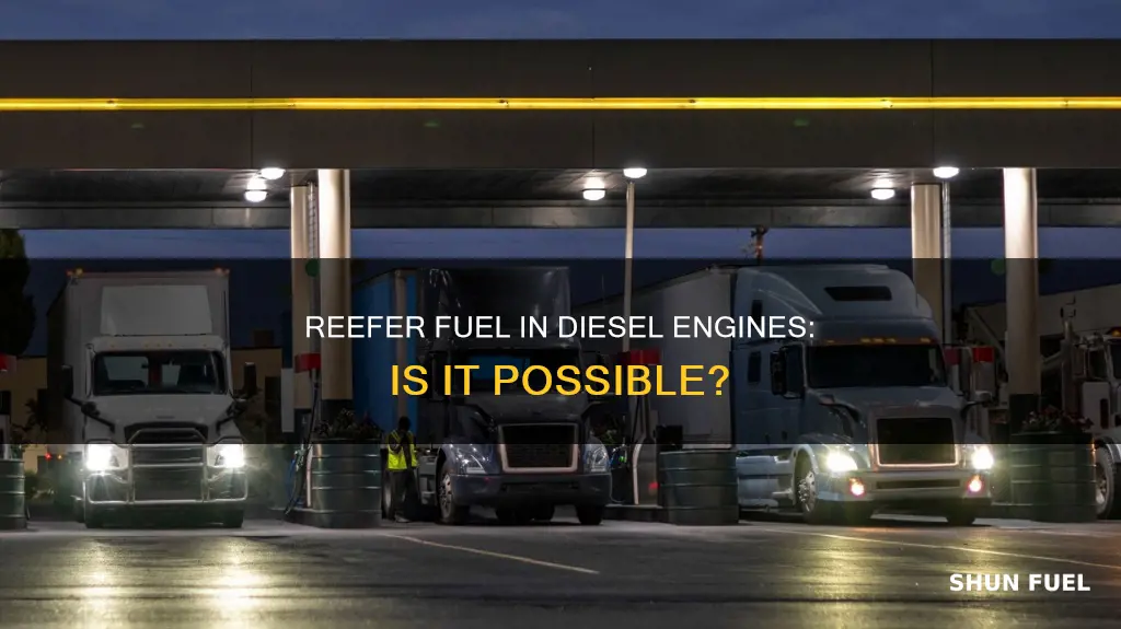 can you use reefer fuel in a diesel engine