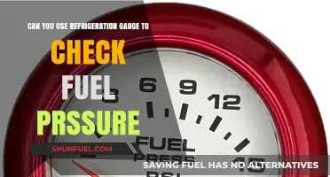 Using Refrigeration Gauges to Check Fuel Pressure: Is It Possible?