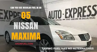 Using Regular Fuel in a 2005 Nissan Maxima: What You Need to Know