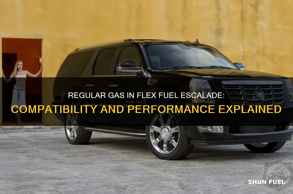 can you use regular gas in a flex fuel carescalade