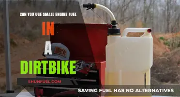 Can Small Engine Fuel Power Your Dirtbike? Expert Insights