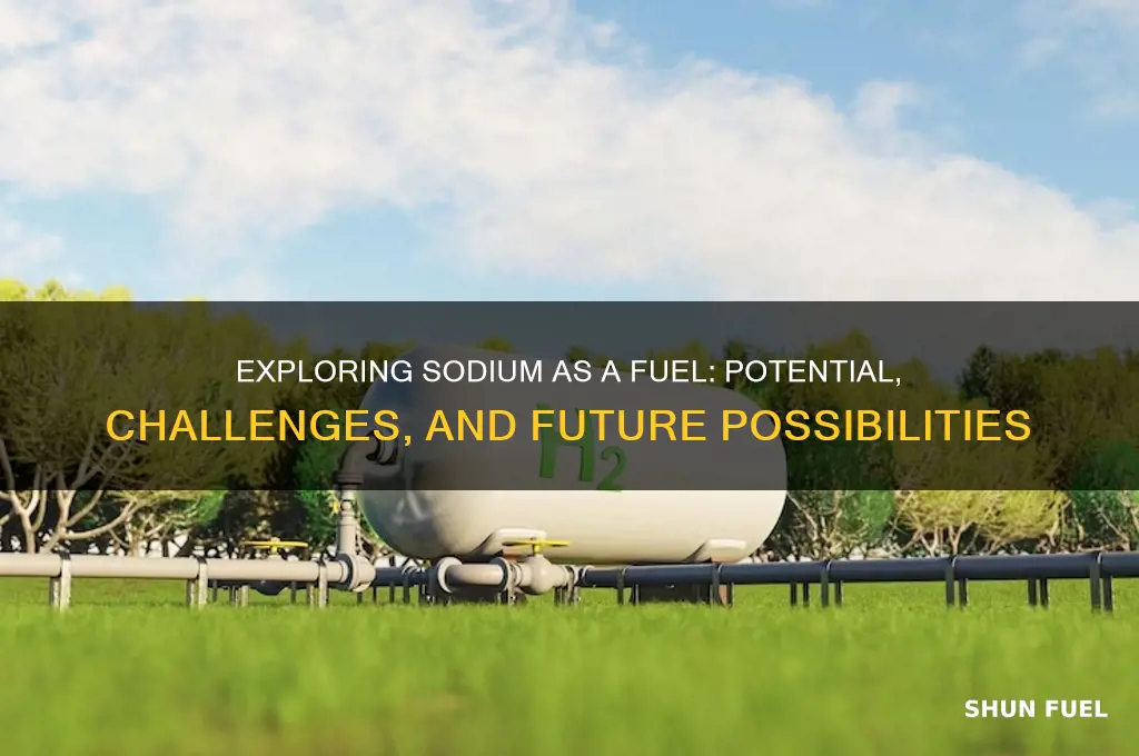 can you use sodium as a fuel
