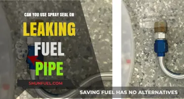 Spray Seal for Leaking Fuel Pipes: A Quick Fix or Risk?