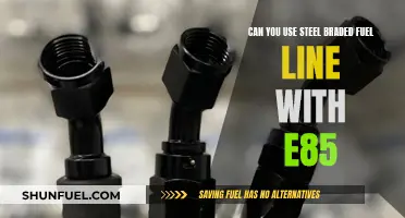 Can You Mix Steel Braided Fuel Lines with E85?