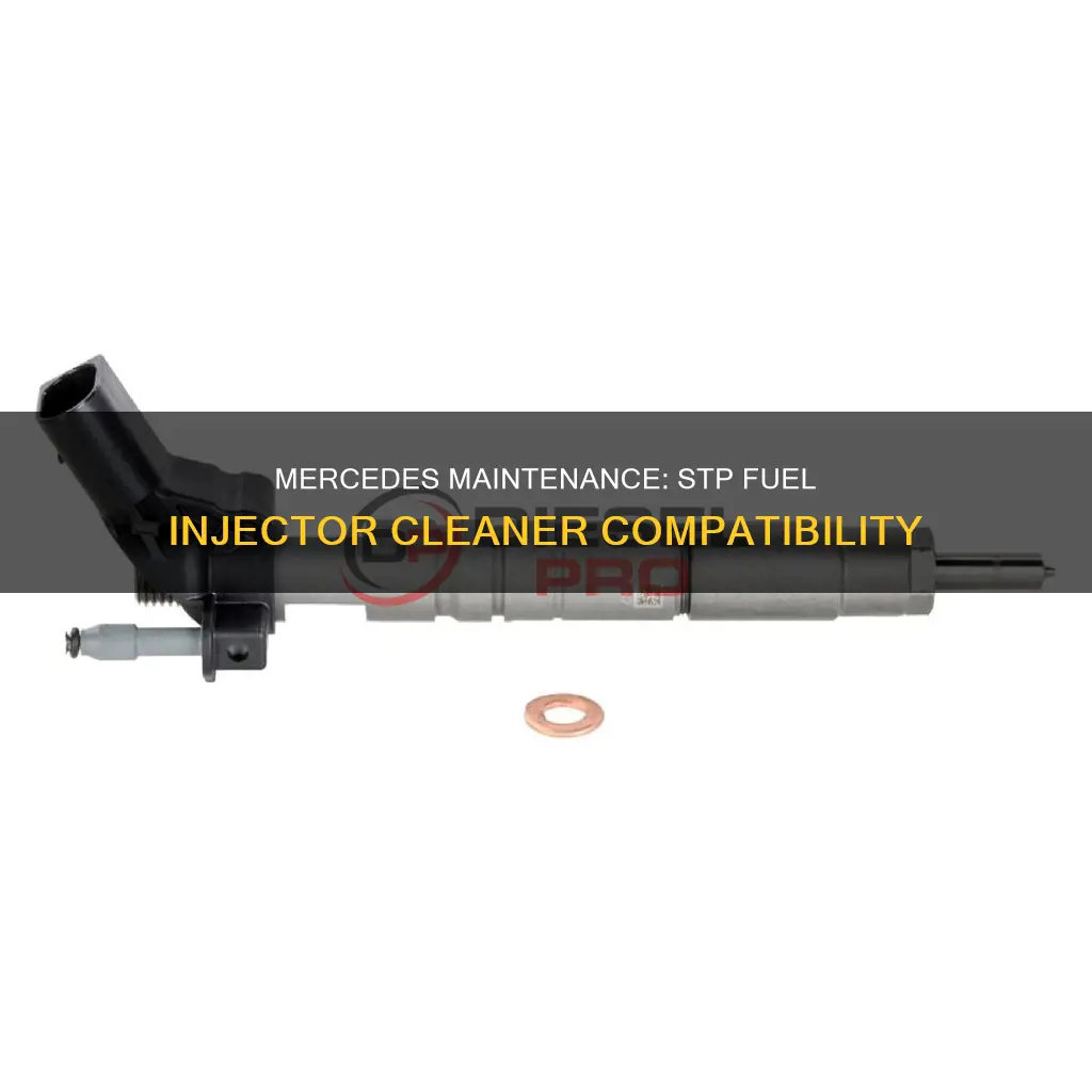 can you use stp fuel injector cleaner on a mercedes