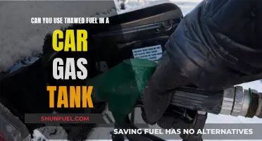 Thawed Fuel: Safe for Your Car's Gas Tank?