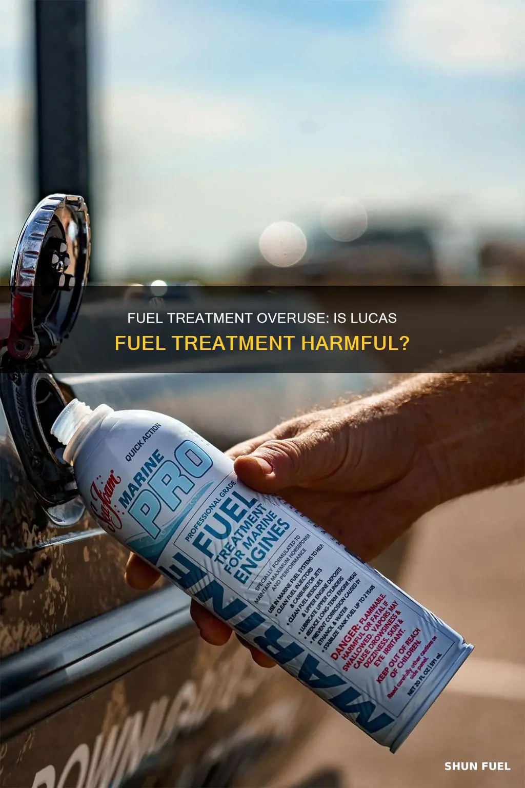 can you use too much lucas fuel treatment
