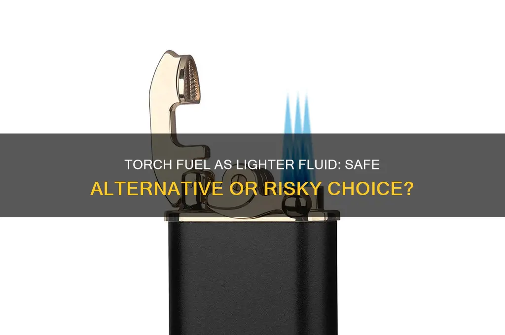 can you use torch fuel as lighter fluid