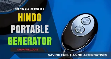 Using Tru Fuel in Hindo Portable Generators: Compatibility and Tips