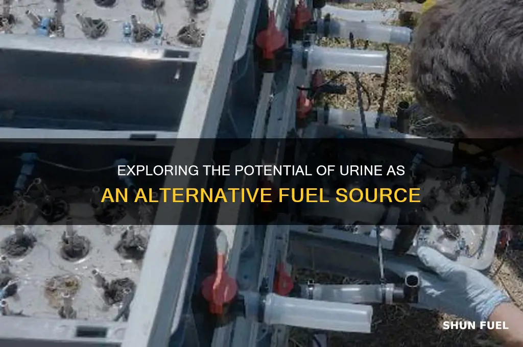 can you use urine as a fuel