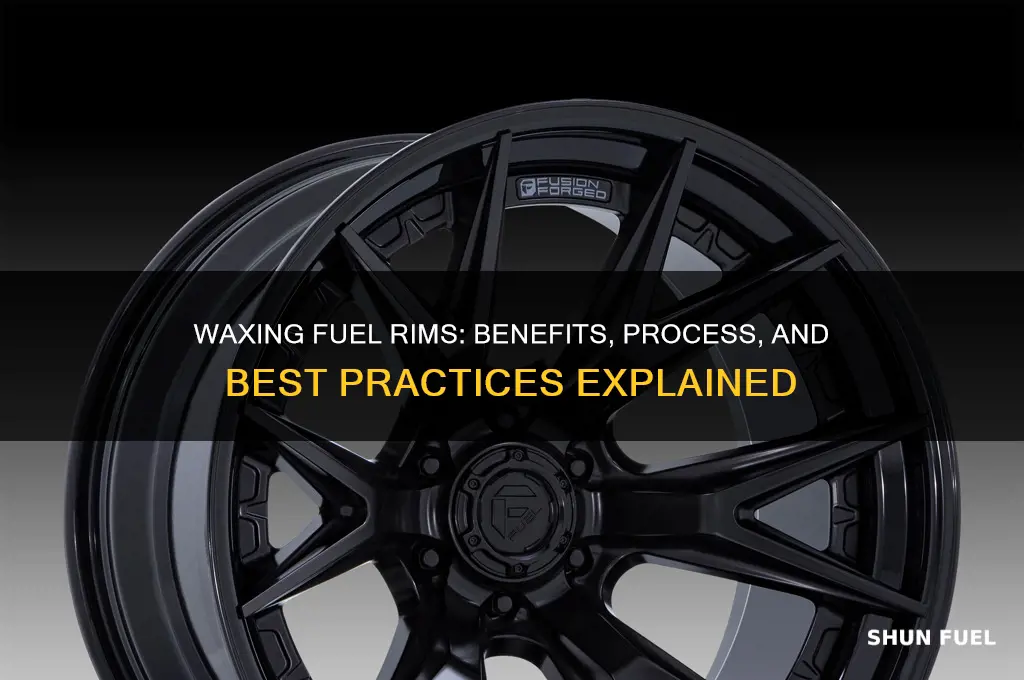 can you wax fuel rims
