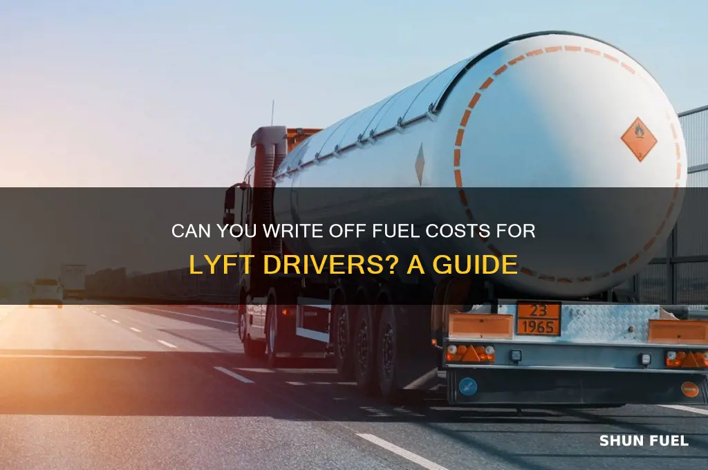 can you wright of fuel for lyft