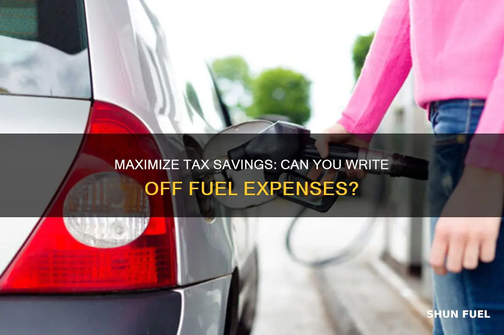 can you write off fuel expenses